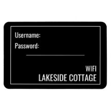 Minimalist Modern Vacation Rental Wifi