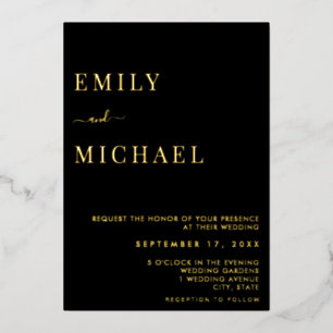 Minimalist Modern Wedding
