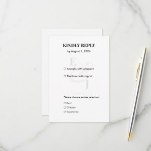 Minimalist Modern Wedding RSVP   QR Code   Small