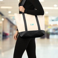 Minimalist Monogram Canvas