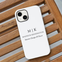 Minimalist Monogram or Add Logo Business