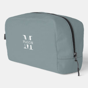 Minimalist Monogram Personalized Dopp Kit