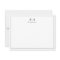 Minimalist monogram personalized Stationery