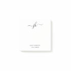 Minimalist Monogram Script Name