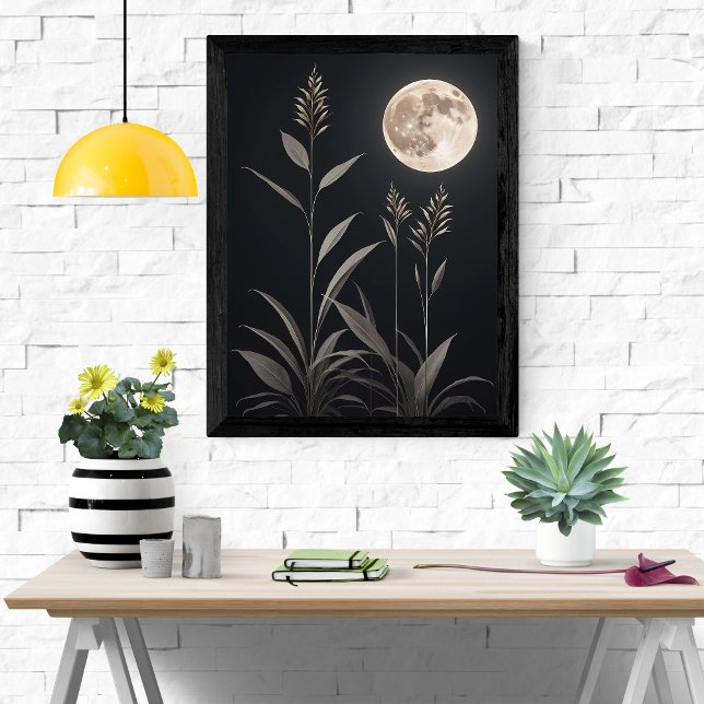 Minimalist Moonlit Magic Poster (Creator Uploaded)