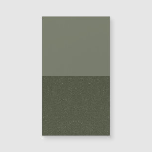Minimalist Moss Green Magnetic Card – Customizable