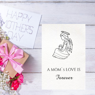 Minimalist Mother`s Day Quote Card