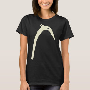 Minimalist Mountain And Ice Climbing With Ice Axe  T-Shirt