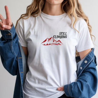 Minimalist Mountain Shirt Simple Line Design