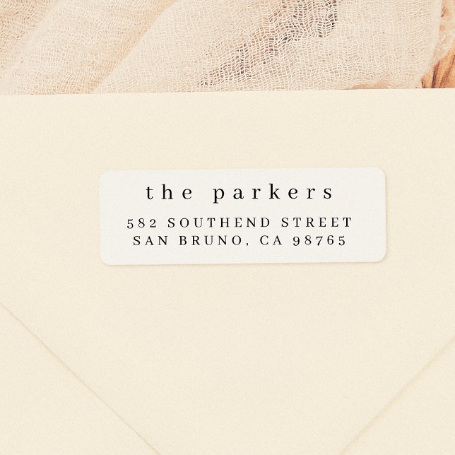 Minimalist Name & Address (Creator Uploaded)
