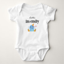 Minimalist name baby girl /funny 