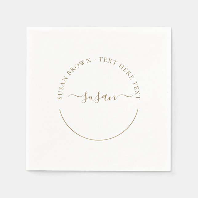 Minimalist Napkins (Front)