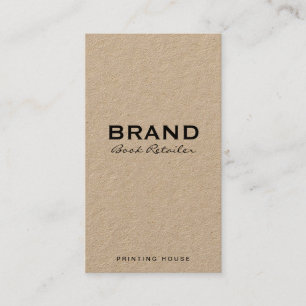 Minimalist Natural Business Card