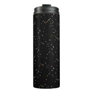 Minimalist Night Sky Stars Aesthetic Travel Mug 