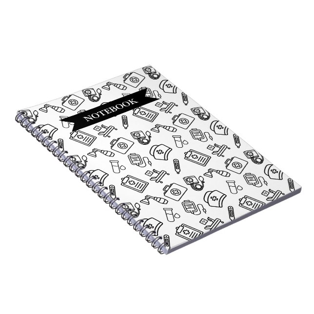 Minimalist Nursing Student Study Notebook (Right Side)