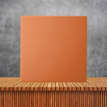 Minimalist Orange solid colour Tile<br><div class="desc">Minimalist Orange solid colour</div>