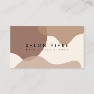 Minimalist Organic Shapes Loyalty Card