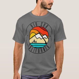 Minimalist Outdoors Big Sur California CA T-Shirt