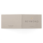 Minimalist pale taupe Wedding