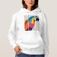 Minimalist Parrot: Colour Block Design