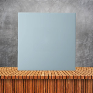 Minimalist Pastel Blue Plain Solid Colour Tile