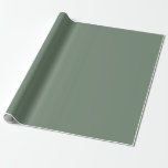 Minimalist Pastel Moss Green Solid Colour Wrapping Paper<br><div class="desc">Pastel Moss Green Solid Colour Wrapping Paper. Beautiful for any occasion and theme events such as weddings, bridal showers, baby showers, birthdays and Christmas! Solid colour allows you to be creative with your gifts so they stand out when you add lovely things such as washi tape, ribbon, laces, glitters, flowers,...</div>