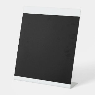 Minimalist Pedestal Sign Luxury Event Display