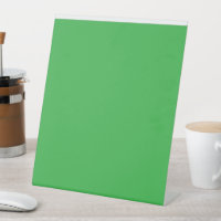 Minimalist pedestal signage