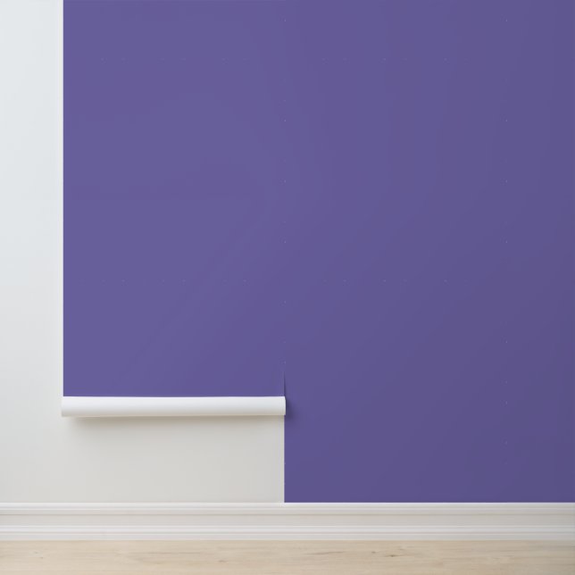 Minimalist periwinkle lilac solid plain modern wallpaper (Application)