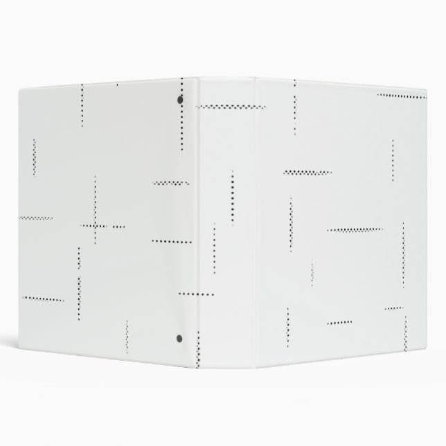 Minimalist Personalized File Folder Set Binder (Background)