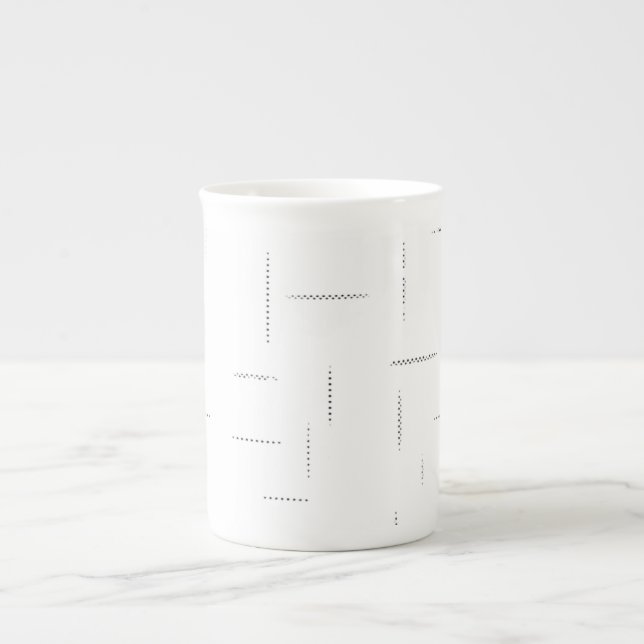 Minimalist Personalized File Folder Set Bone China Mug (Front)
