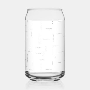 Minimalist Personalized File Folder Set Can Glass
