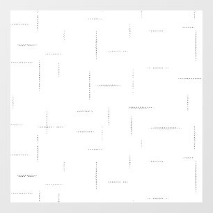Minimalist Personalized File Folder Set Window Cling