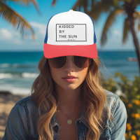 Minimalist Personalized Kissed by the Sun