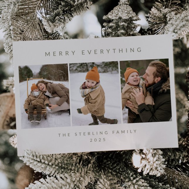 Minimalist Photo Holiday Card (Creator Uploaded)