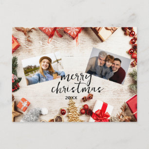 Minimalist Photo Holiday Cards - Customizable!