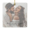 Minimalist Photo Ornament | Merry & Married Photo