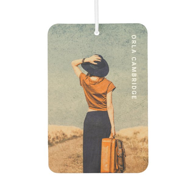 Minimalist Photography Full Photo Simple Air Freshener (Front)