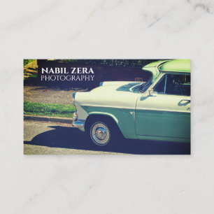 minimalist photography simple elegant text business card