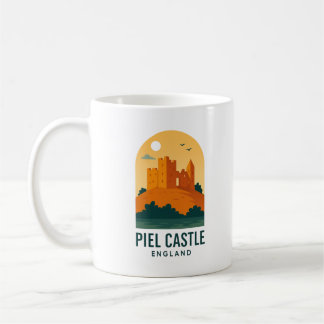 Minimalist Piel Castle Mug – Historic Gift from En