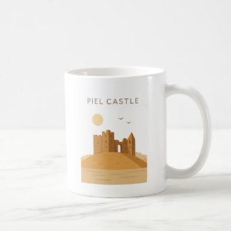 Minimalist Piel Castle Mug – Historic Gift from En