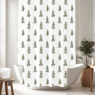 Minimalist  Pine Tree Pattern