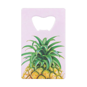 Minimalist Pineapple Credit Card Bottle Opener