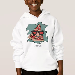 Minimalist Pizza with Sunglasses   Cool 