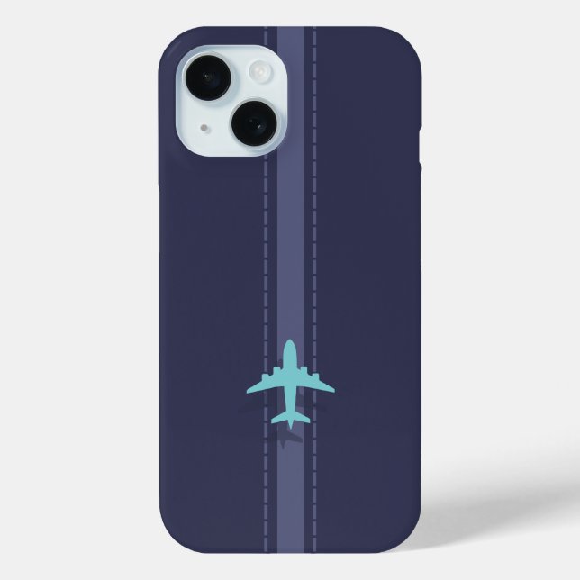 Minimalist plane Case-Mate iPhone case (Back)