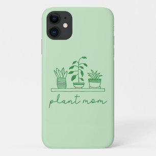 Minimalist Plant Mom Cute Plant Lover iPhone 11 Case