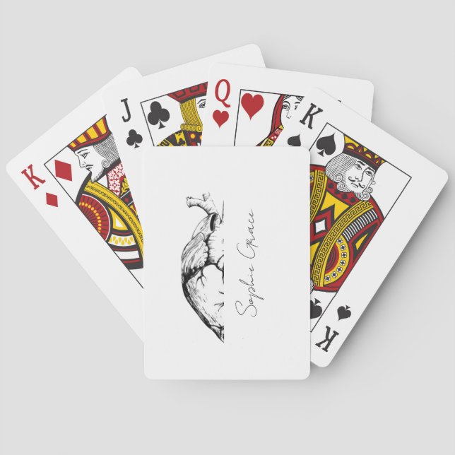 Minimalist Playing Cards – Modern, Clean Design (Back)