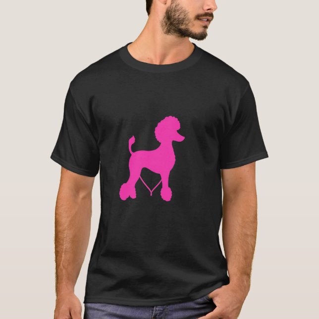 Minimalist Poodle T-Shirt (Front)
