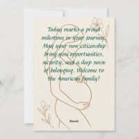 Minimalist Pregnancy Greeting Card 