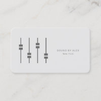 Minimalist Professional Audio Engineer